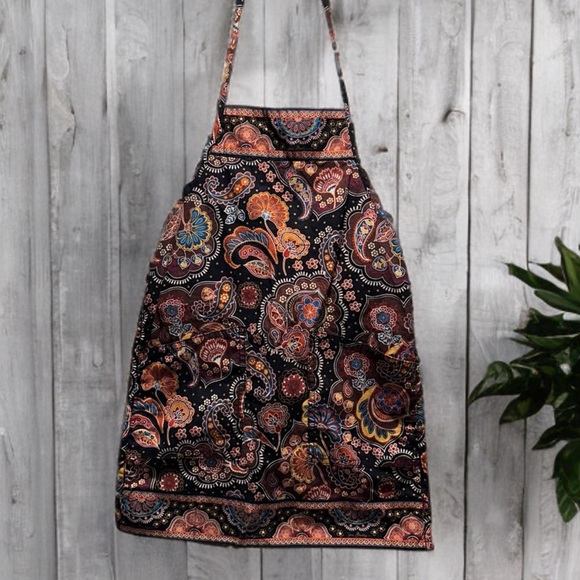 Vera Bradley Other - Vera Bradley Kensington Apron Ties at Neck & Waist, 2 Front pockets. Cotton EUC
